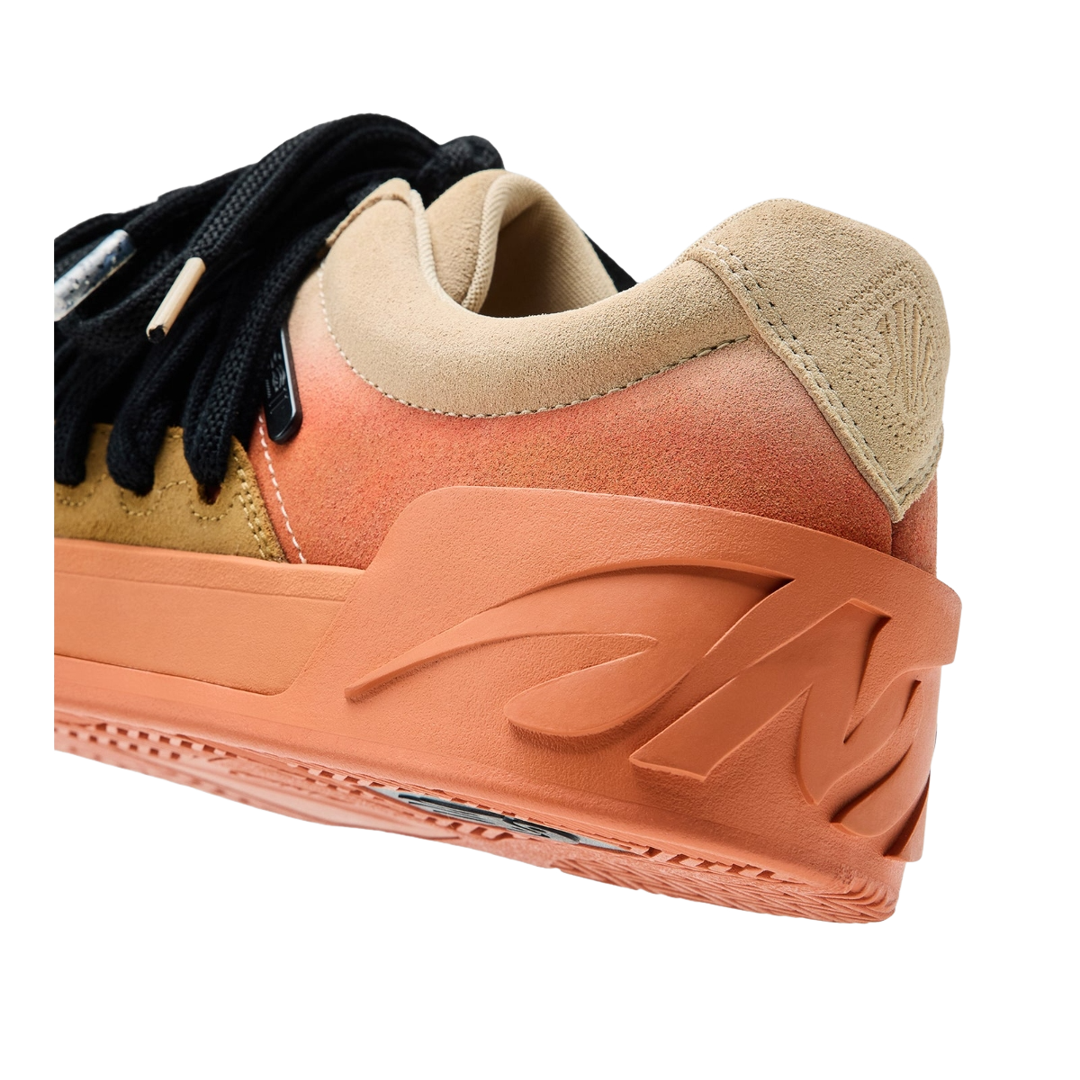 Men's Multi-Lace Low-Top Sneakers with Chunky Platform Sole