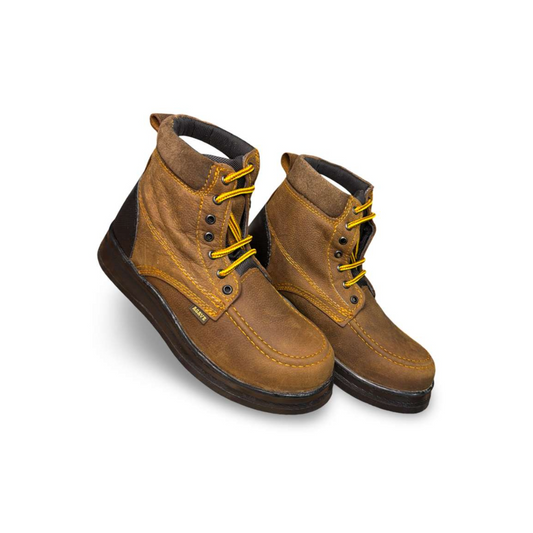 Men's Closed Rubber Work Boots, Roofing Work Shoes